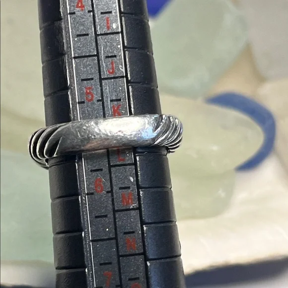 David Yurman Sapphire Cable Dome Ring - Picture 12 of 12